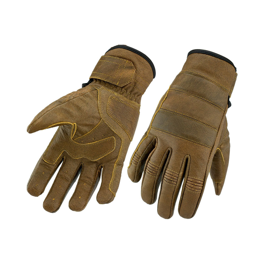 Biker Leather Gloves