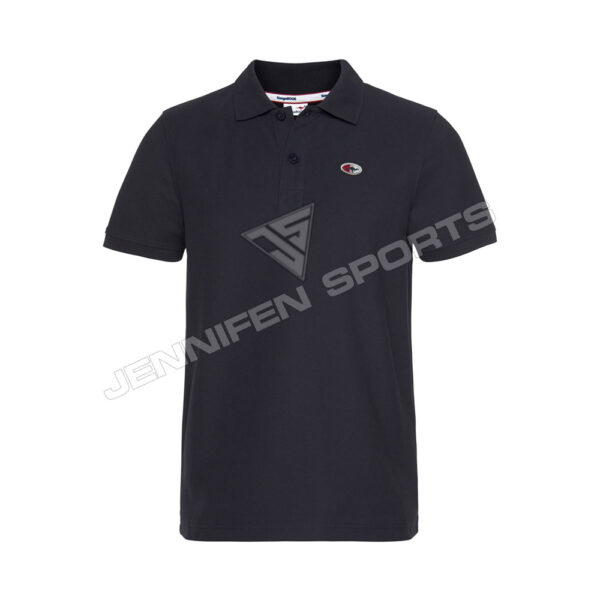 MEN'S 100% COTTON FABRIC SHORT SLEEVE POLO T-SHIRT EMBROIDERED LOGO ON CHEST JS-PS-33